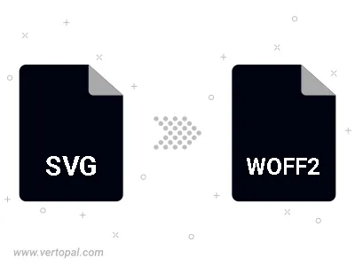 Convert SVG FONT to WOFF2