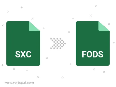 Convert SXC to FODS