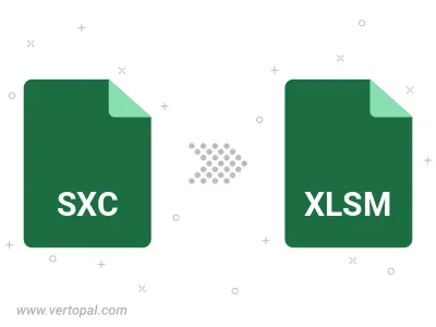 Convert SXC to XLSM Convert SXC to XLSM
