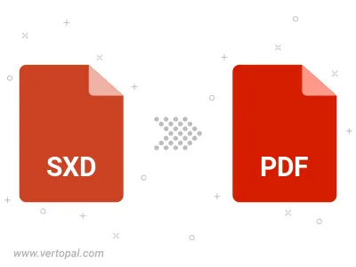 SXD in PDF konvertieren