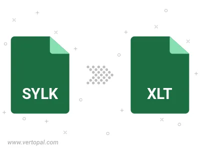 SYLK in XLT konvertieren SYLK in XLT konvertieren