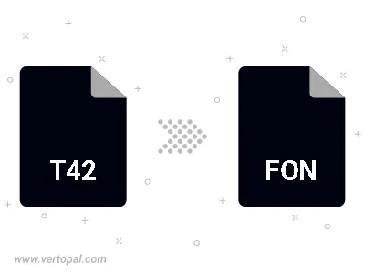 Convert T42 to FON