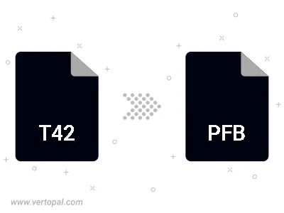 T42 in PFB konvertieren