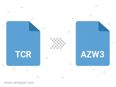 TCR in AZW3 konvertieren