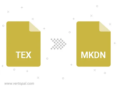 TEX in MKDN konvertieren TEX in MKDN konvertieren