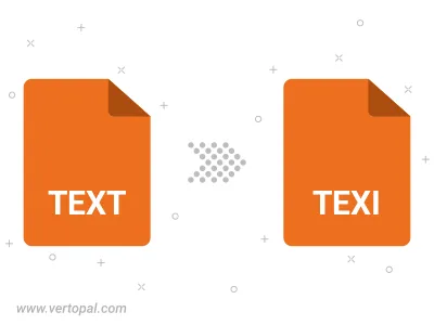 TEXT HADDOCK in TEXI konvertieren