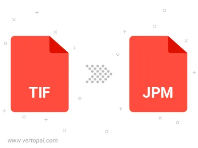 Convert TIF to JPM