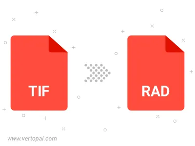 Convert TIF to RAD