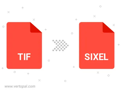 TIF in SIXEL konvertieren