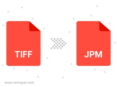TIFF in JPM konvertieren