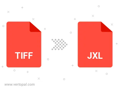 TIFF in JXL konvertieren