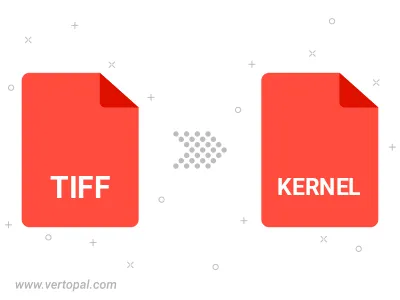 Convert TIFF to KERNEL Convert TIFF to KERNEL