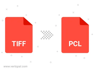 TIFF in PCL konvertieren