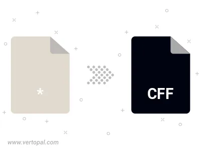 Konvertieren zu CFF