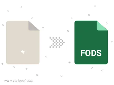 Convert to FODS Convert to FODS