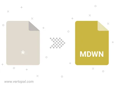 Convert to MDWN Convert to MDWN