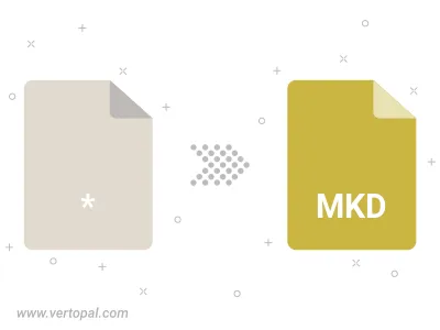 Konvertieren zu MKD