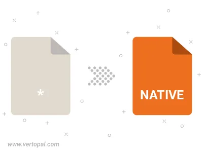 Konvertieren zu NATIVE