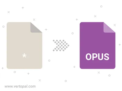 Convert to OPUS