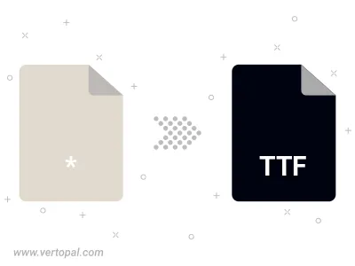 Konvertieren zu TTF