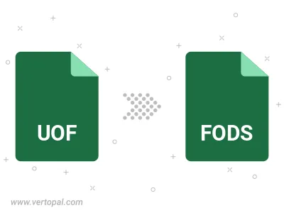 Convert UOF SPREADSHEET to FODS
