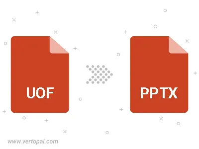 UOF PRESENTATION in PPTX konvertieren