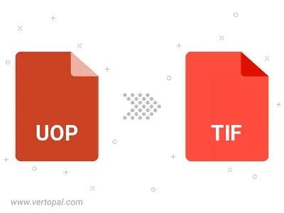 UOP in TIF konvertieren