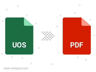 UOS in PDF konvertieren