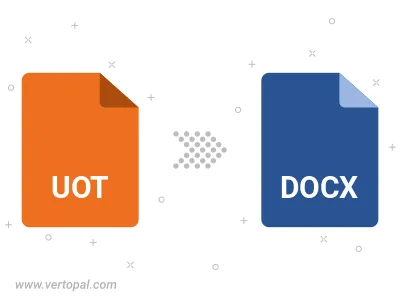 Convert UOT to DOCX