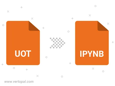 Convert UOT to IPYNB
