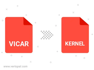 Convert VICAR to KERNEL