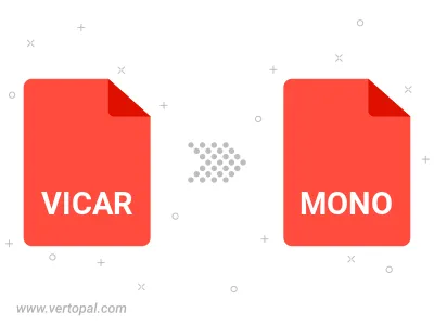 Convert VICAR to MONO