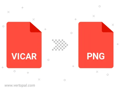 Convert VICAR to PNG