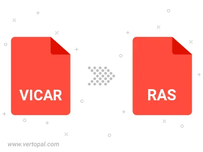 Convert VICAR to RAS