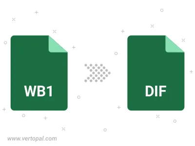Convert WB1 to DIF