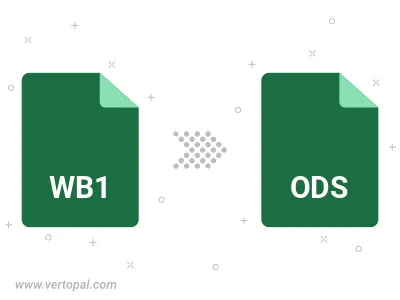 Convert WB1 to ODS Convert WB1 to ODS