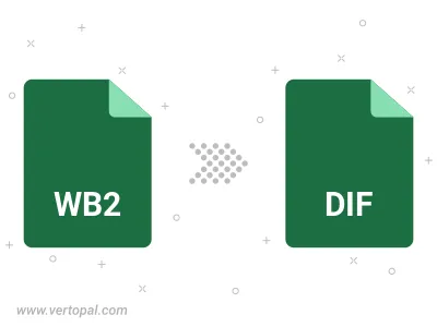WB2 in DIF konvertieren