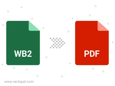 WB2 in PDF konvertieren