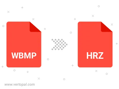 Convert WBMP to HRZ
