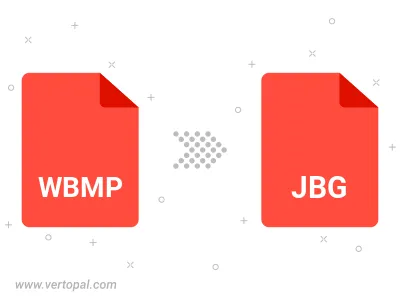 Convert WBMP to JBG