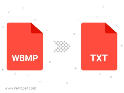 Convert WBMP to TXT UILTABLE