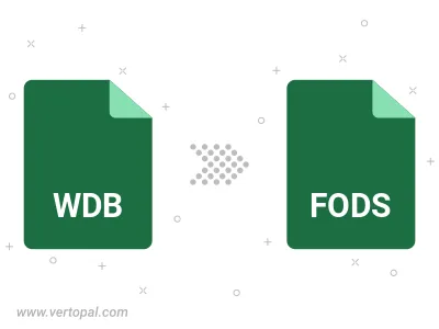 Convert WDB to FODS Convert WDB to FODS