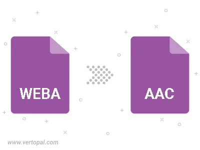 Convert WEBA to AAC