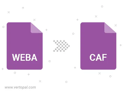 Convert WEBA to CAF