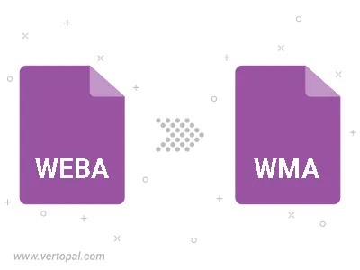 Convert WEBA to WMA