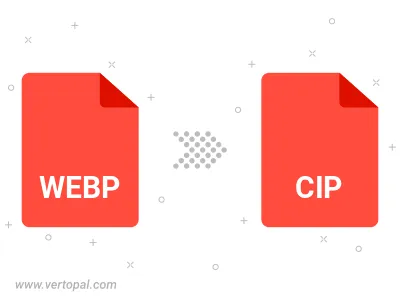 Convert WEBP to CIP