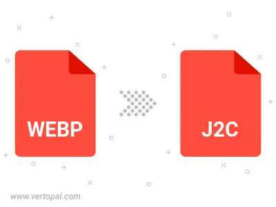 WEBP in J2C konvertieren