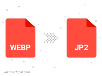 Convert WEBP to JP2