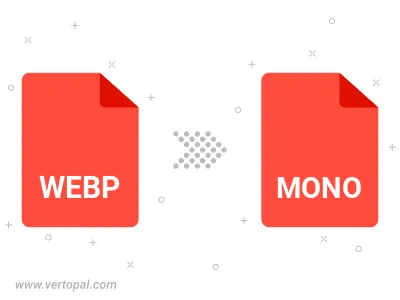 Convert WEBP to MONO