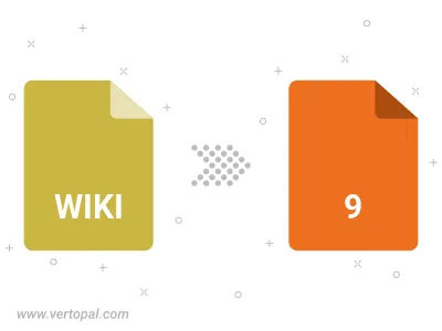 Convert WIKI MEDIAWIKI to 9